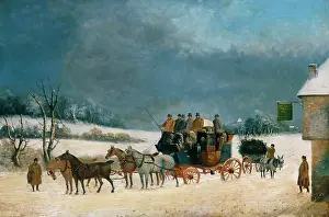 Snowscene: The Bath to London Coach