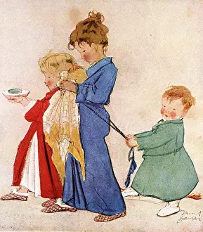 Toddlers: The Bath Parade by Muriel Dawson