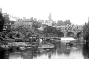 Pulteney: Bath, Pulteney Bridge 1895