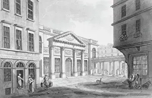Novr: Bath - the pump room, &c