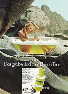 Tubs: Bath salts advert