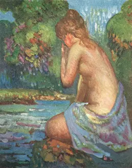 Knelt: The Bather