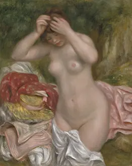 Unclothed: Bather Arranging Her Hair