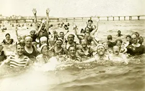 Binz: Bathers in the 1920s