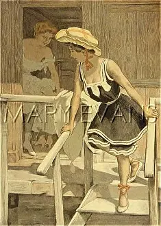 Cubicle: BATHERS DRESSING/1904