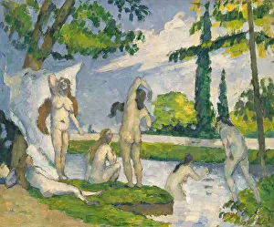 Forceful: Bathers, by Paul Cezanne