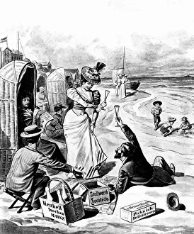 Delicatessen: bathing, baths, seaside resort, joy at the beach