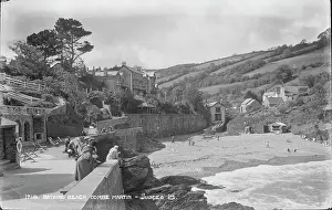Combe: Bathing Beach at Combe Martin
