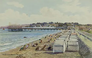 Paignton: Bathing Beach, Paignton, Devon