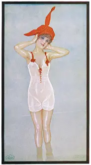 Calves: Bathing Beauty - Red Cap