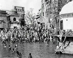 Haridwar: Bathing Ghat, Haridwar, Uttarakhand, India