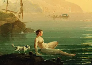 Vernet: Bathing girl
