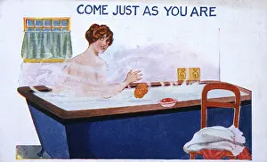 Suggestive: BATHING/JUST AS YOU ARE