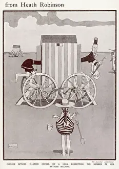 Forgetting: Bathing Machine by William Heath Robinson