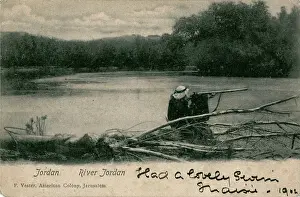 Baptised: Bathing place on the River Jordan, Palestine