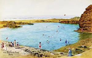 Bude: Bathing Pool, Bude, Cornwall