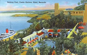 Bathing pool, Castle Harbour Hotel, Bermuda