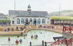 Prestatyn: Bathing Pool, Prestatyn, North Wales