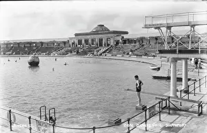 Merseyside: Bathing Pool in Southport