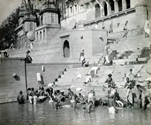 Ganges: Bathing in the River Ganges, India