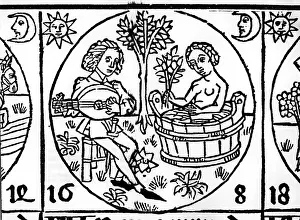 Gmunden: Bathing scene