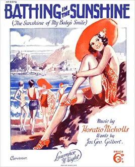 Bathing in the Sunshine by Horatio Nicholls