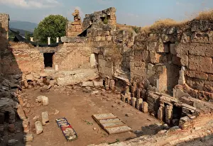 Aphrodisias: Baths of Hadrian, Aphrodisias, Aydin, Turkey
