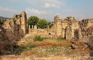 Aphrodisias: Baths of Hadrian, Aphrodisias, Aydin, Turkey