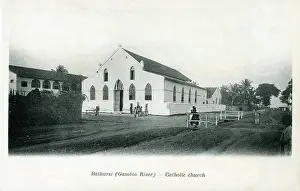 Gambian: Bathurst (Gambia River) - Catholic Church