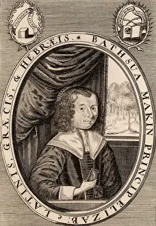 Tutor: Bathusa Makin (active 1673) considered to be the
