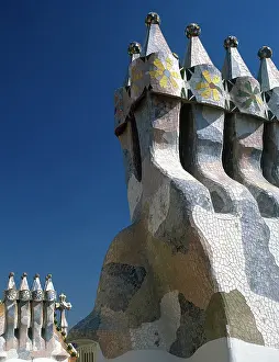 Cornet: Batllo House. Barcelona. Spain