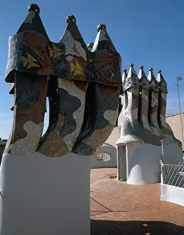 Cornet: Batllo House. Barcelona. Spain