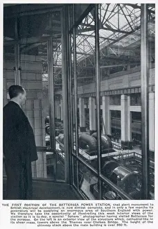 Generators: Battersea Power Station - View from the main control room