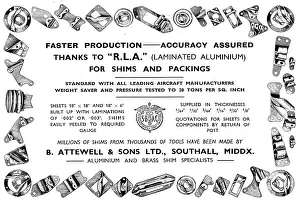 Spacers: B.Attewell Laminated Aluminium Shims & Spacers