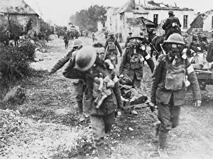 Stretchers: Battle of Amiens 1918