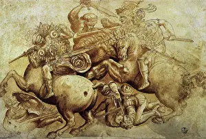 Wielding: The Battle of Anghiari, by Leonardo da Vinci
