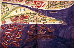 Bombay: Battle between Arabs and Portuguese at Surat