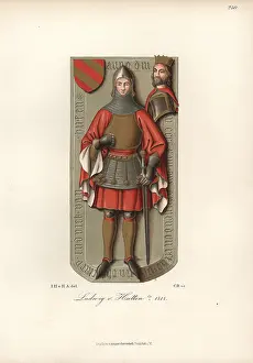 1414: Battle armour in chain mail and plate armor