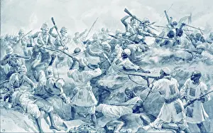 Sudan: Battle of Atbara River, Sudan, the Final Charge