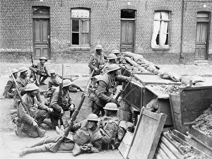 Barricades: Battle of Bailleul 1918