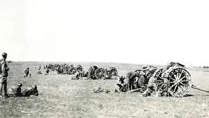 Pounder: Battle of Burqa, Palestine, WW1