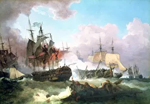 Shipwreck: The Battle of Camperdown Artist: Philip James