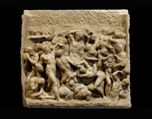Ghibellina: Battle of the Centaurs by Michelangelo, Casa Buonarotti