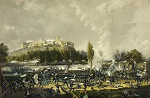 Plateau: Battle of Chapultepec during the Mexican American War