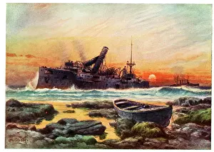 Emden: Battle of Cocos, Indian Ocean, WW1