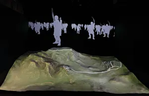 Vercingetorix: Battle display, Musee Archeologique de la Bataille