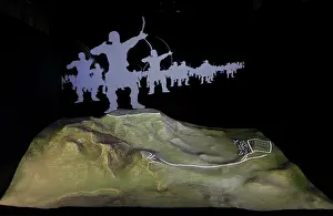 Vercingetorix: Battle display, Musee Archeologique de la Bataille