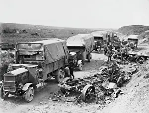 Lorries: Battle of the Drocourt-Queant Line 1918