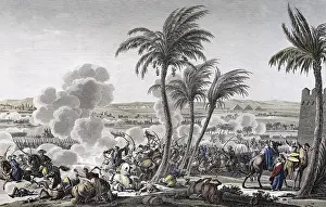 Decoratifs: Battle of El Cairo or the Pyramids (21st July