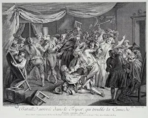 Comique: Battle in a gambling den